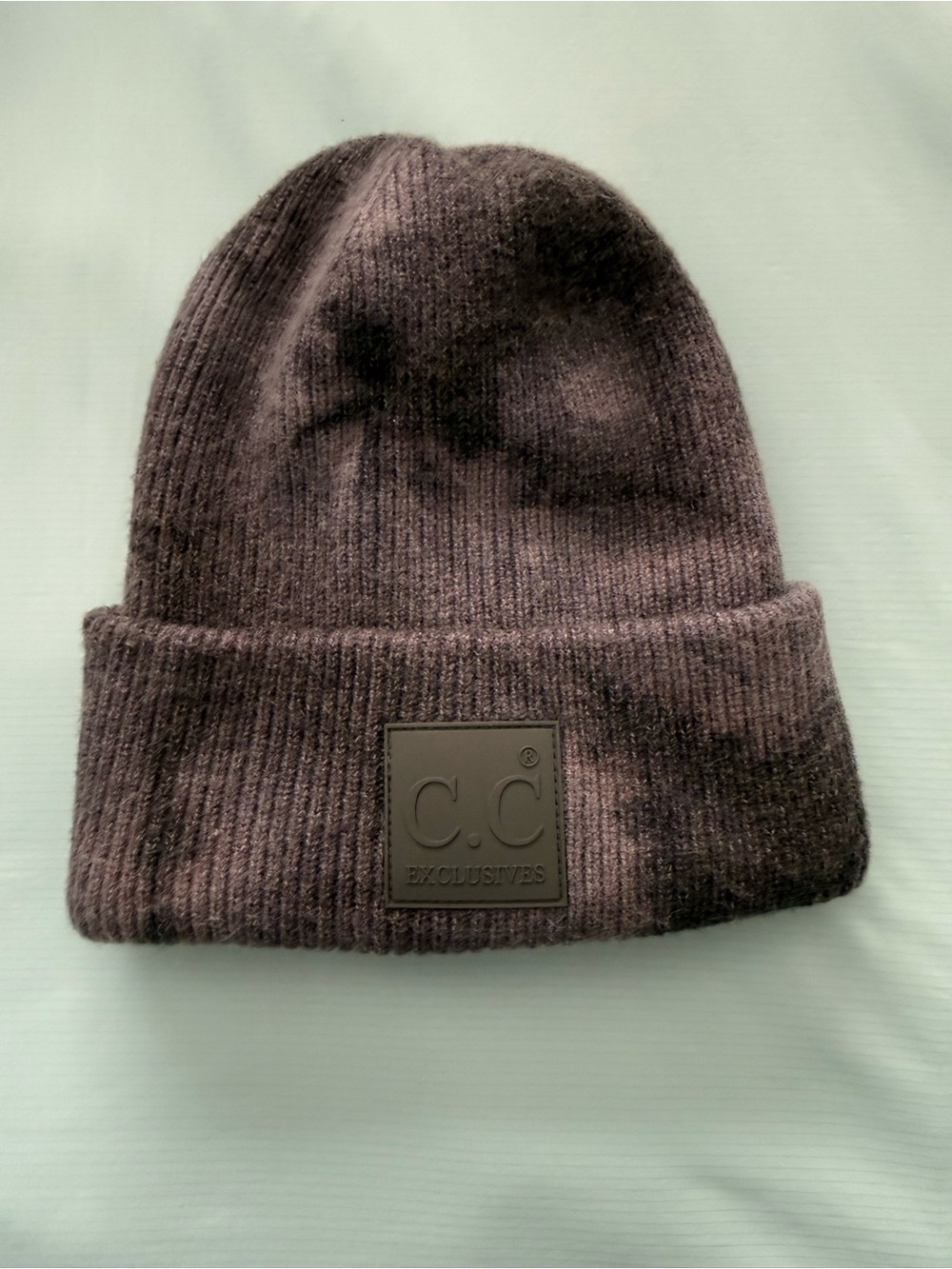 Women’s Ribbed Knit Beanie - Charcoal